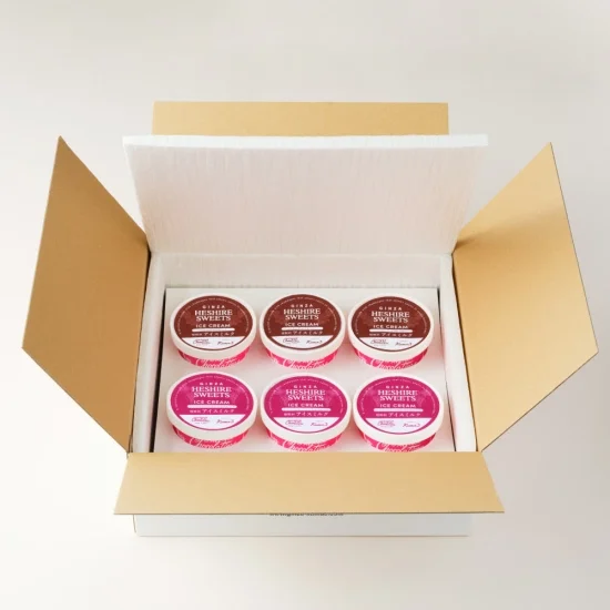 銀座へしれアイス(バターチョコレート&シャンパンレーズン)各3個入り合計6個入り(冷凍) | Kuma3