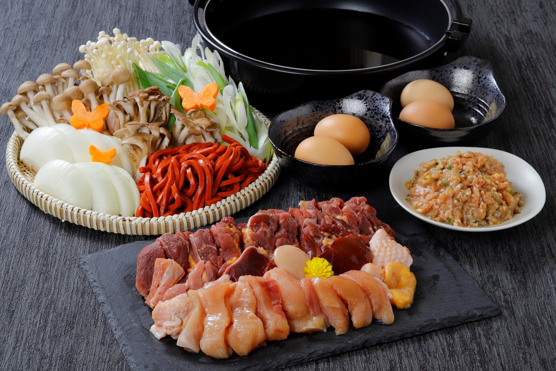 厳選近江しゃも極上すき焼きセット2~3人前(冷蔵) | じどりや穏座