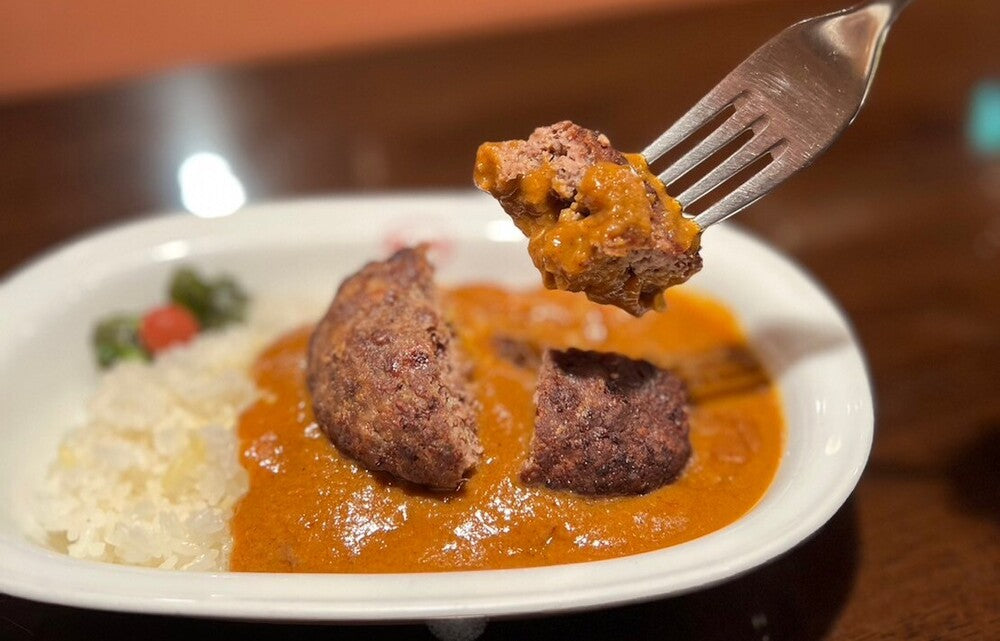 【一休限定】ボンディ特製 黒毛和牛100%ハンバーグカレー中辛 3食セット