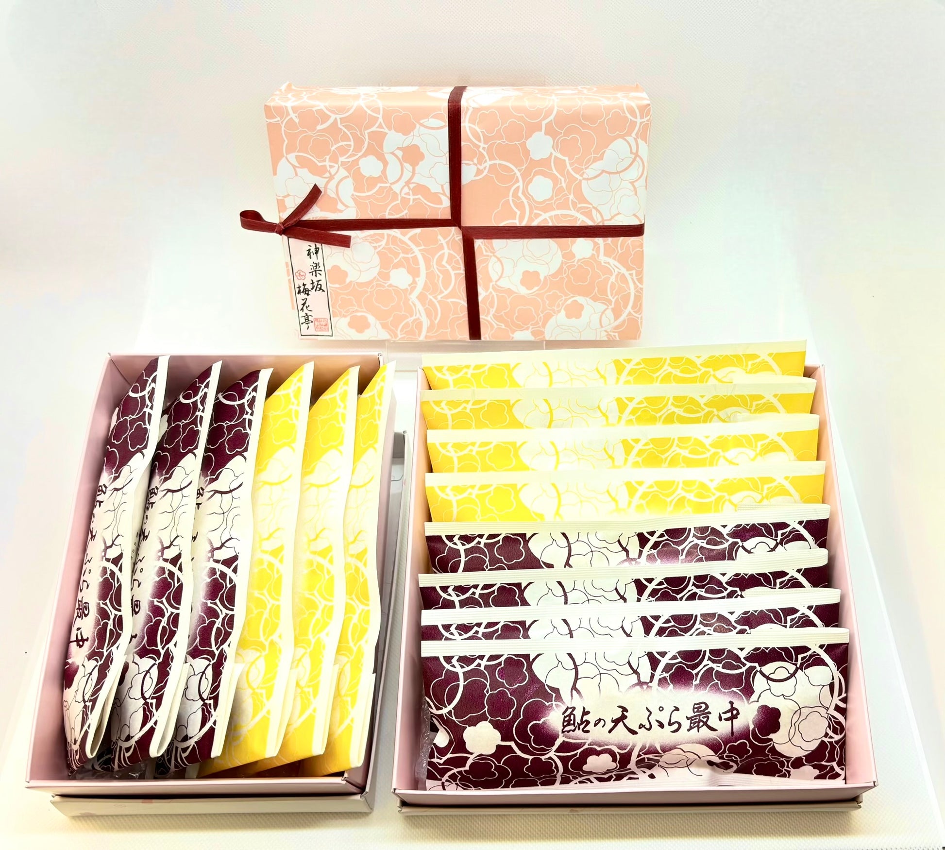 鮎の天ぷら最中10本入 | 神楽坂 梅花亭