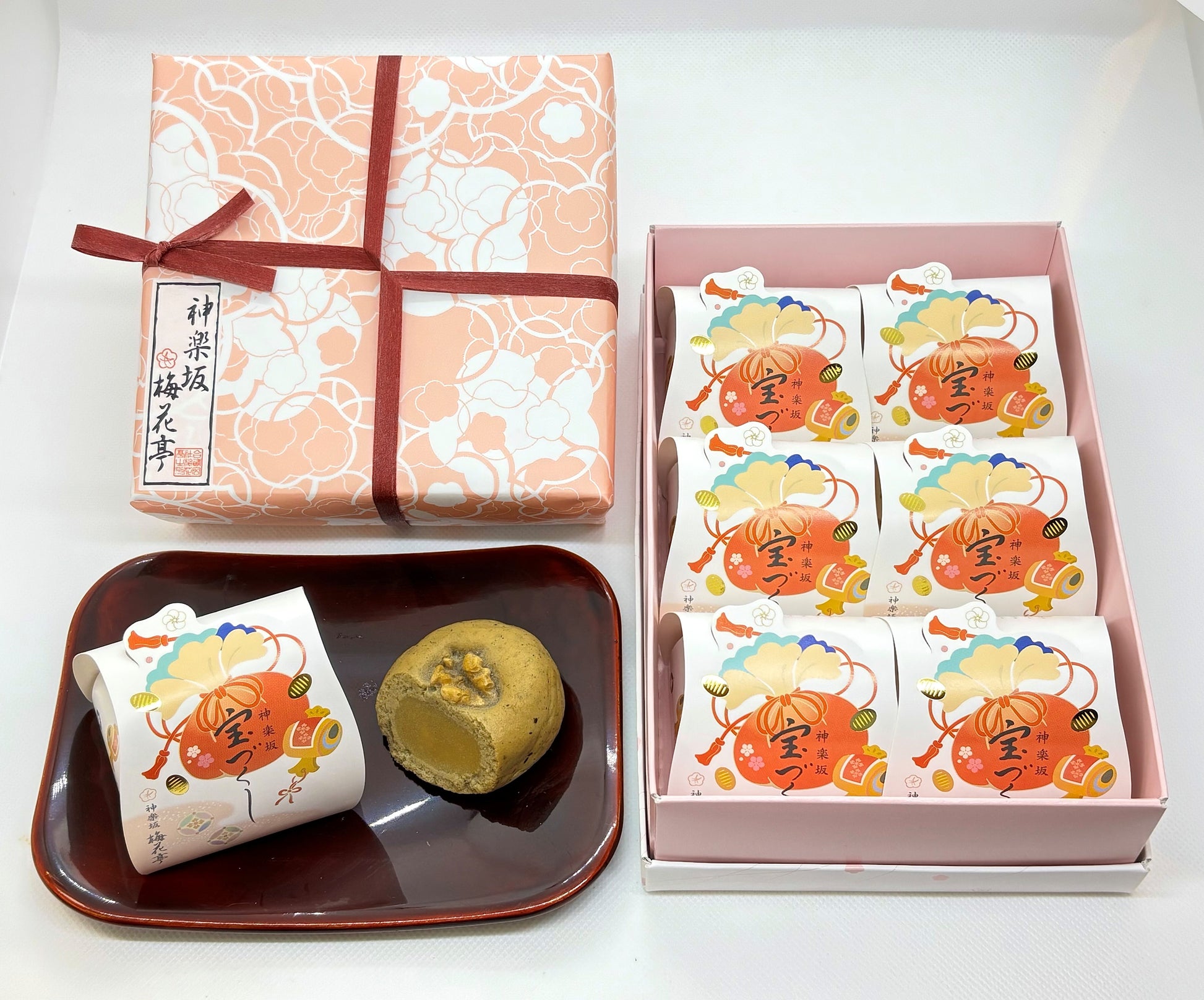 宝づくし6個入 | 神楽坂 梅花亭