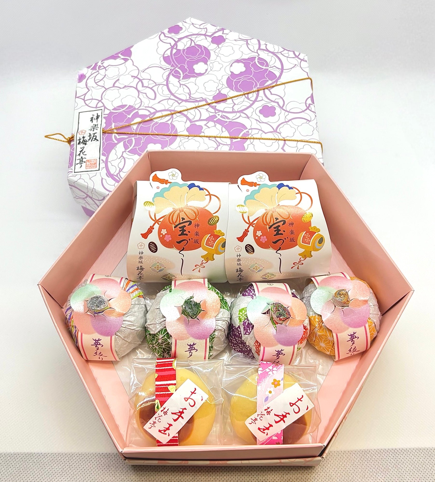 六角形人気セット(長) | 神楽坂 梅花亭