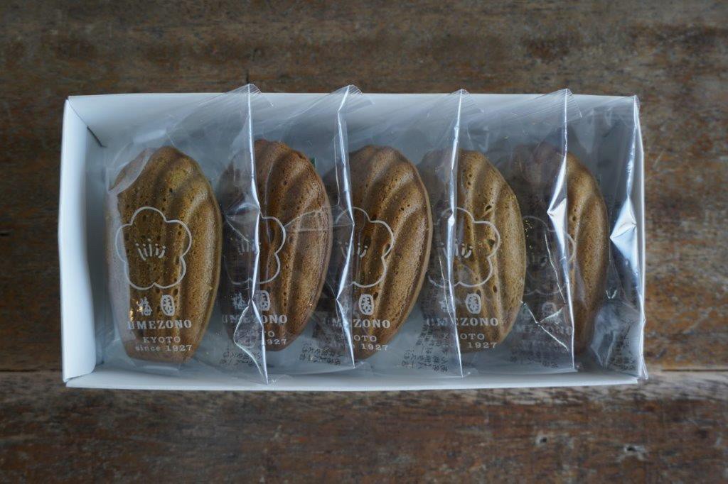 焼きまんじゅう「あんマドレーヌ」宇治金時 5個入(常温)