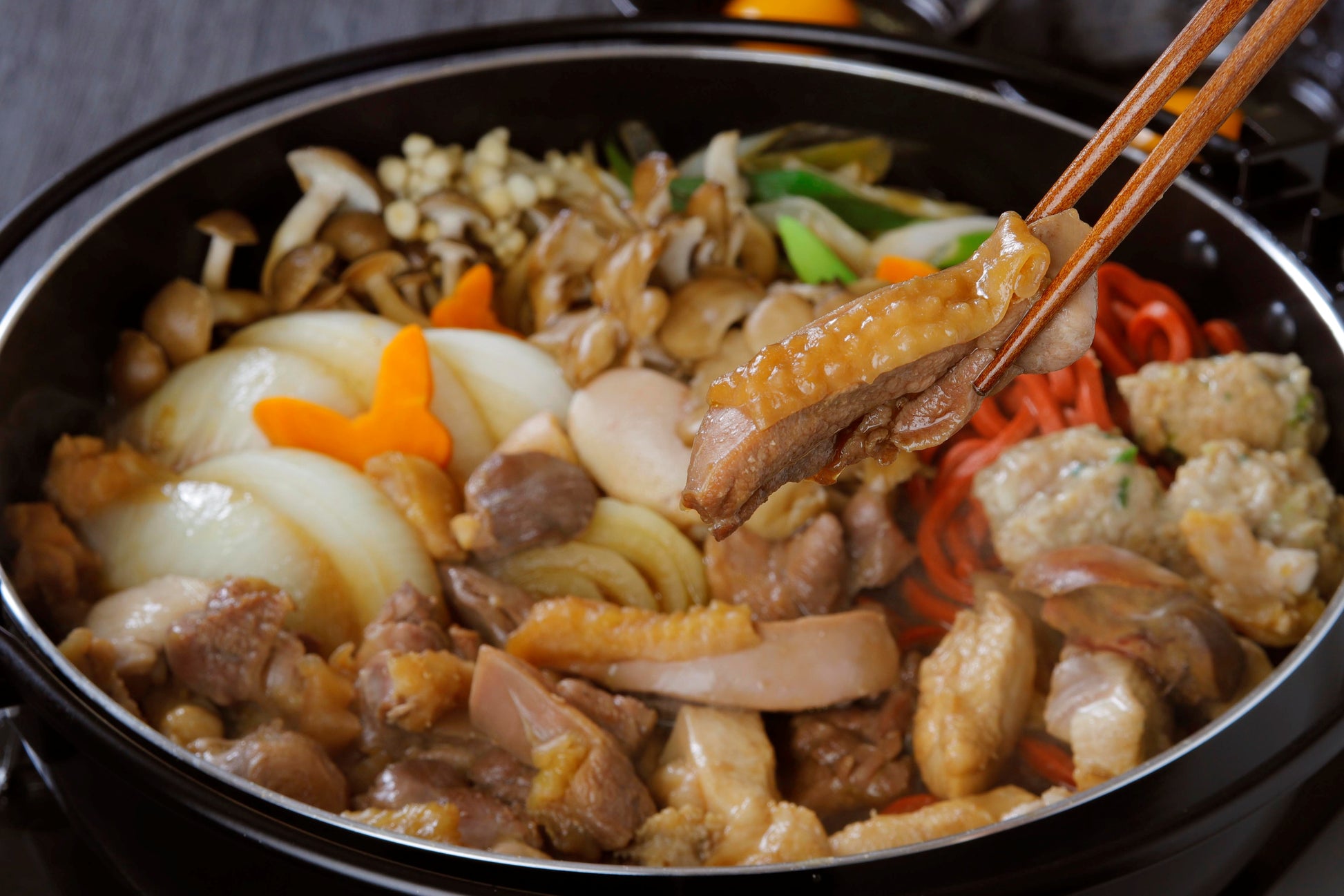 厳選近江しゃも極上すき焼きセット2~3人前(冷蔵) | じどりや穏座