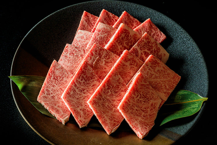 黒毛和牛焼肉モモバラ盛合せ 500g 旬野菜・たれセット(送料込)