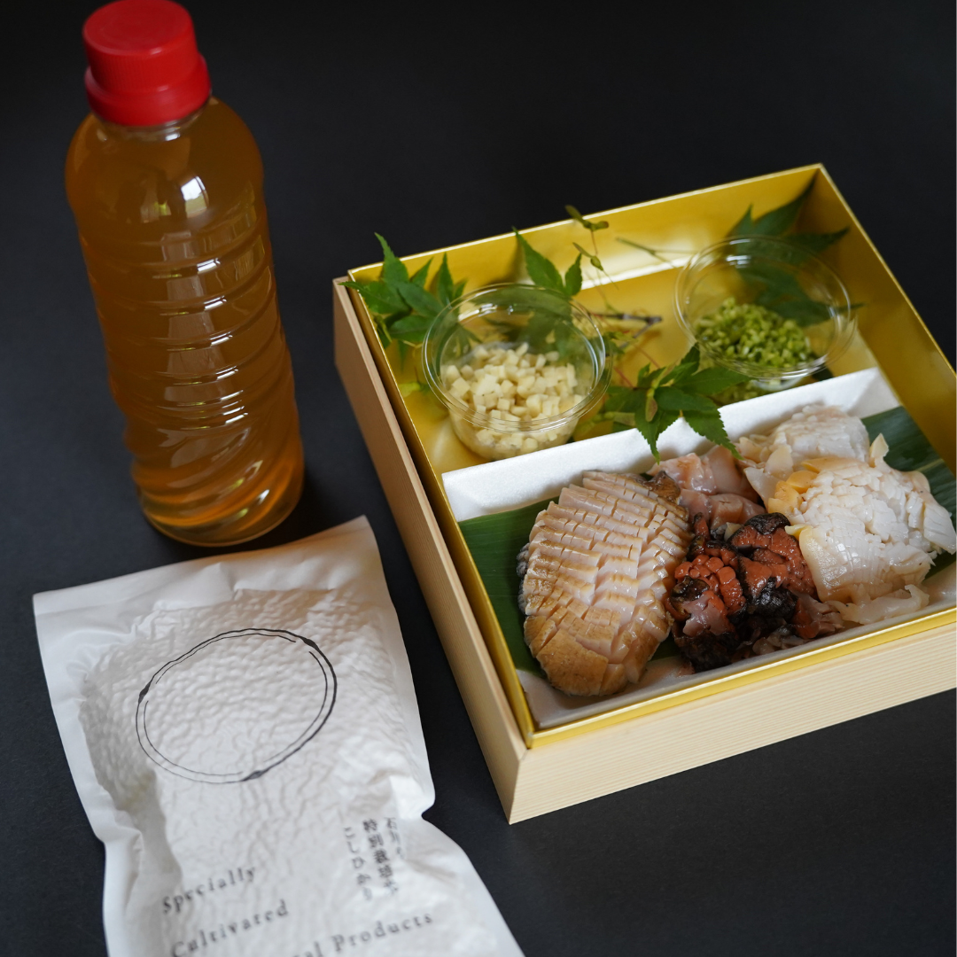 【7,8月期間限定】7/20着～　貝宝炊き込みごはんセット | 花紫