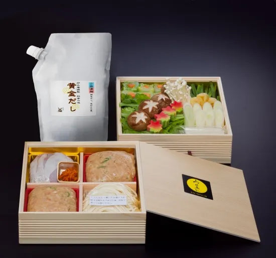 鶏つみれ鍋セット～料亭仕込の黄金だし付き～ 4人前 | 日本料理　卯之庵