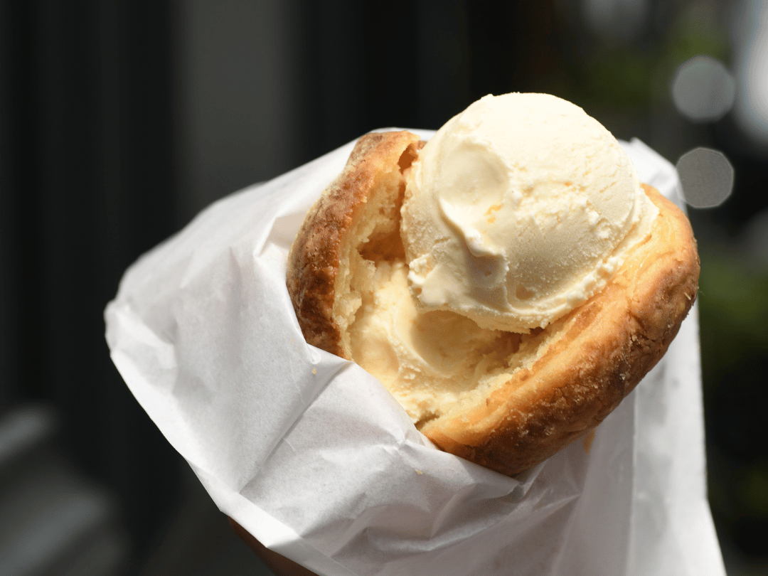 【店頭受取限定】7.8月新作｜アイスクリーム｜選べるアイスのブリオッシュドーナツ | Boulangerie et Cafe MainMano（ブーランジェリー&カフェ マンマーノ）