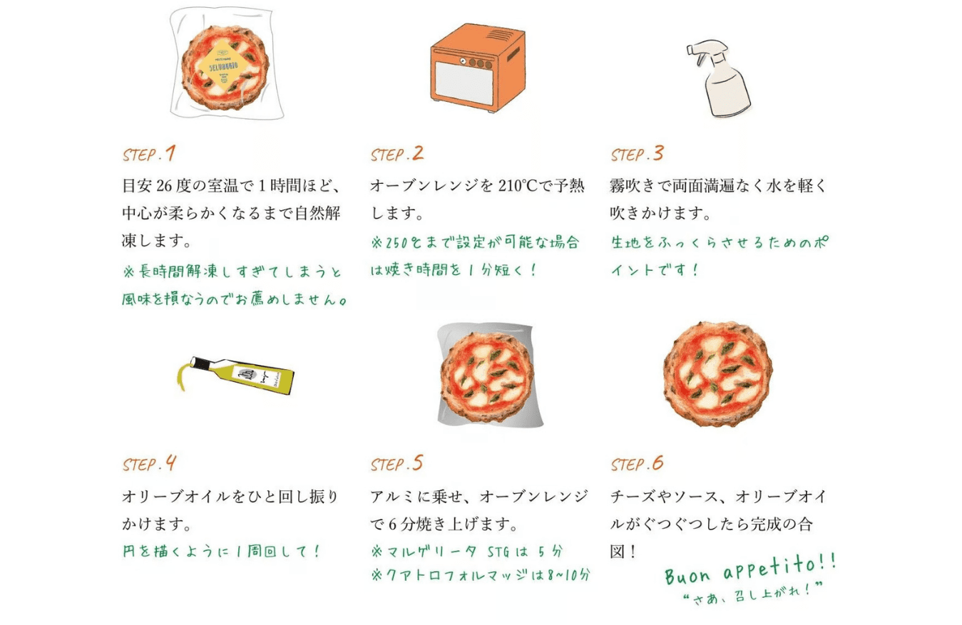 【食べログ百名店】厳選ピザ3枚セット（マルゲリータSTG・TOKYO NMP・クアトロフォルマッジ）