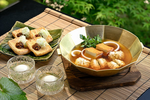 【二人前】季節の鍋セット～名物・松前とうふと出汁薫る はも鍋～