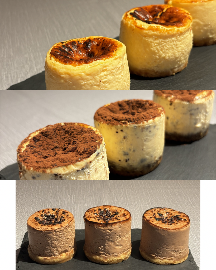 【送料込み※一部地域を除く】ミニバスクチーズケーキ プレミアム食べ比べセット（ミニサイズ6個セット） | Trattoria RONDONE