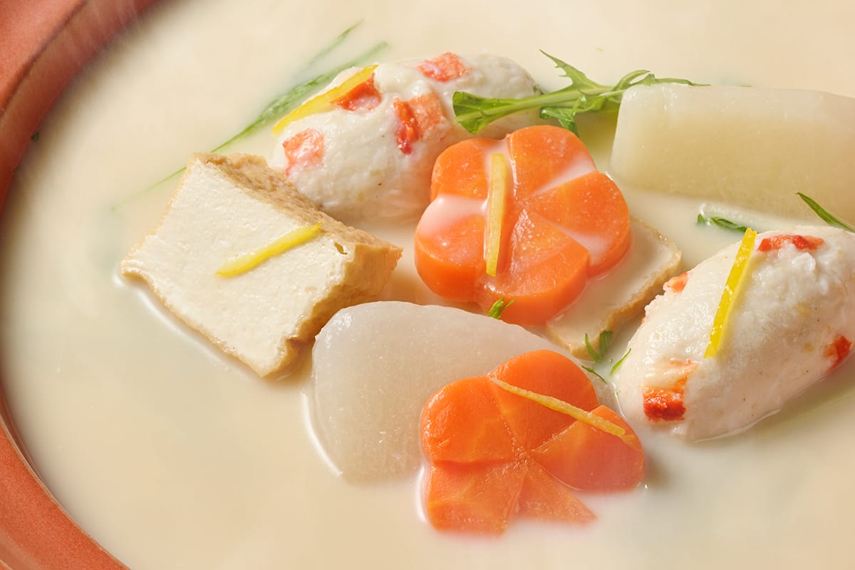 [冬] 季節の鍋セット ～吟醸蟹とうふとたらば蟹の豆乳白味噌仕立て～（二人前） | とうふ屋うかい