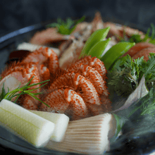 【6月28日(日)着限定】橋立港の毛蟹と初夏の加賀野菜のお鍋【限定30セット】 | 花紫