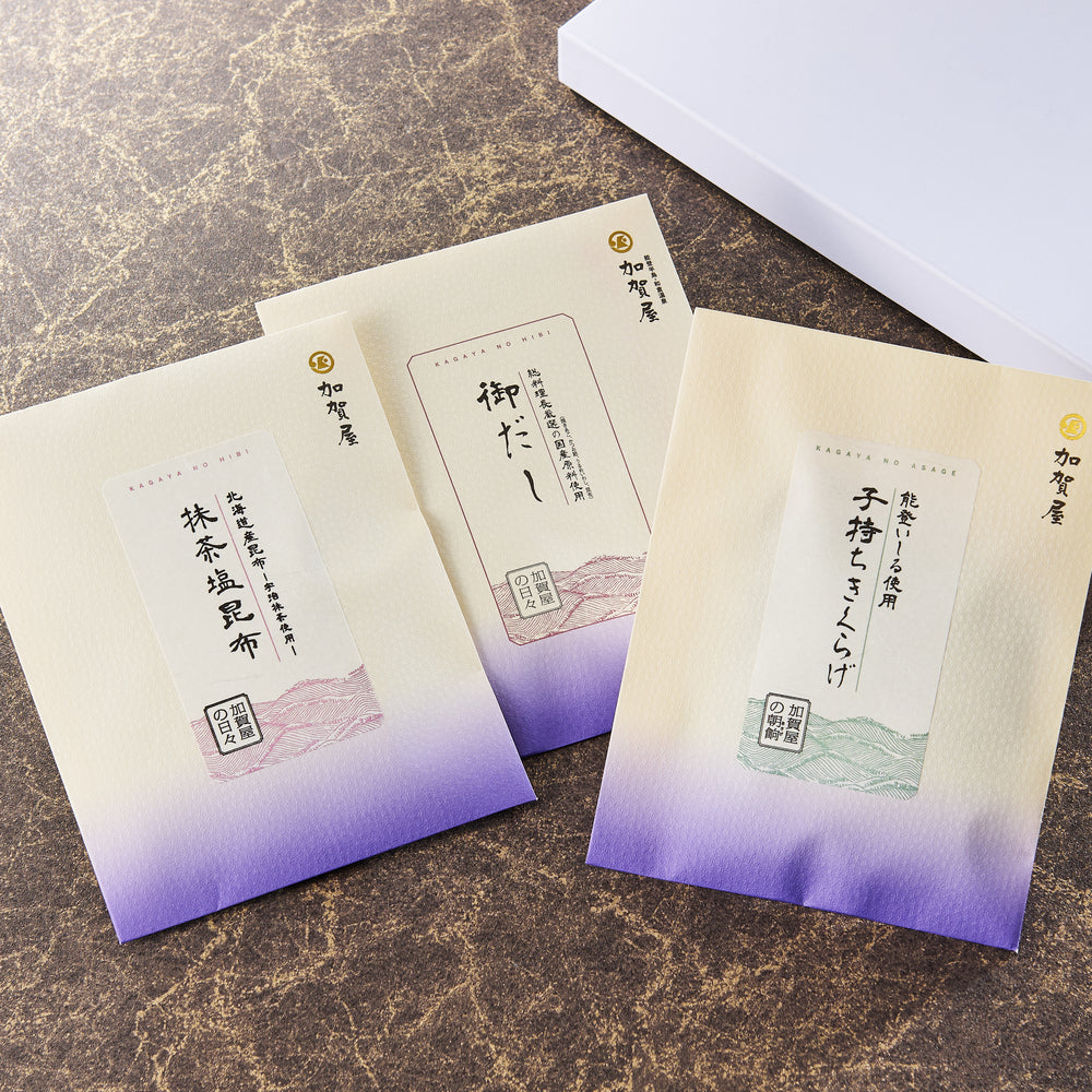 【送料込】加賀屋のひととき　だし茶漬け3点セット | 加賀屋