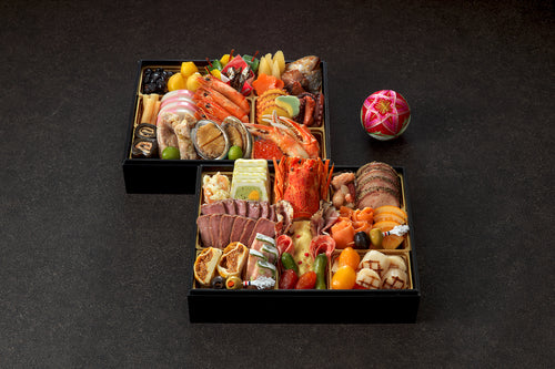 おせち料理2026【4】和洋二段重 3～4名様用（冷蔵便・送料込）