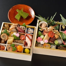 【12/31着日限定】2026年度　新春おせち料理　2人前二段重＊自家製抹茶チーズケーキ1折付き※送料無料 | 京料理　辰巳屋