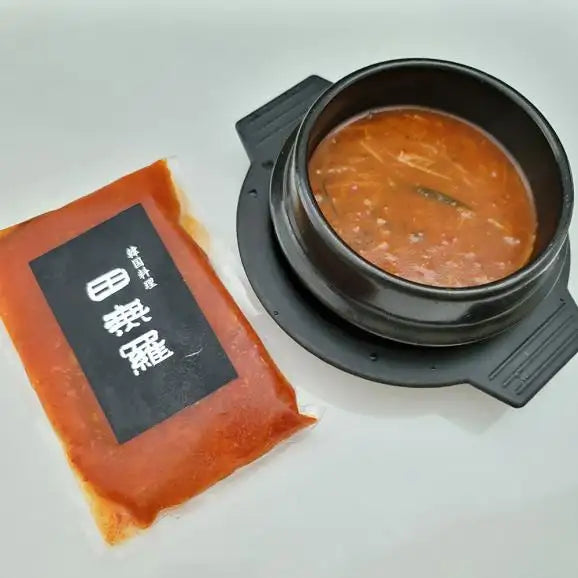 4種類のスープセット（参鶏湯・テールスープ・ユッケジャンスープ・デンジャンチゲスープ 各1食入り）(送料込み) | 田無羅