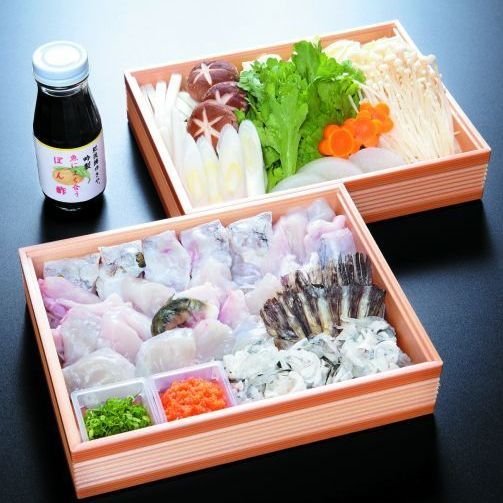 【元旦限定】国産虎フグてっちり鍋（2人前） | 日本料理　湯木