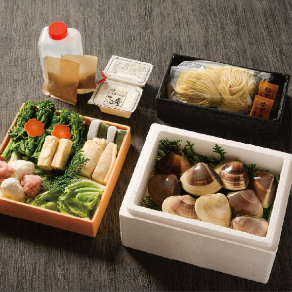 九十九里産「天然」はまぐり鍋（2人前） | 和食 うおまん