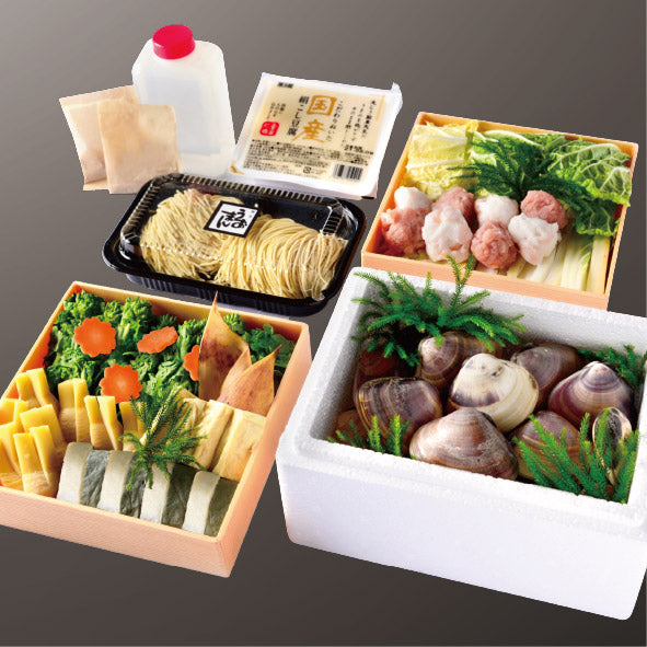 九十九里産「天然」はまぐり鍋（4人前） | 和食 うおまん