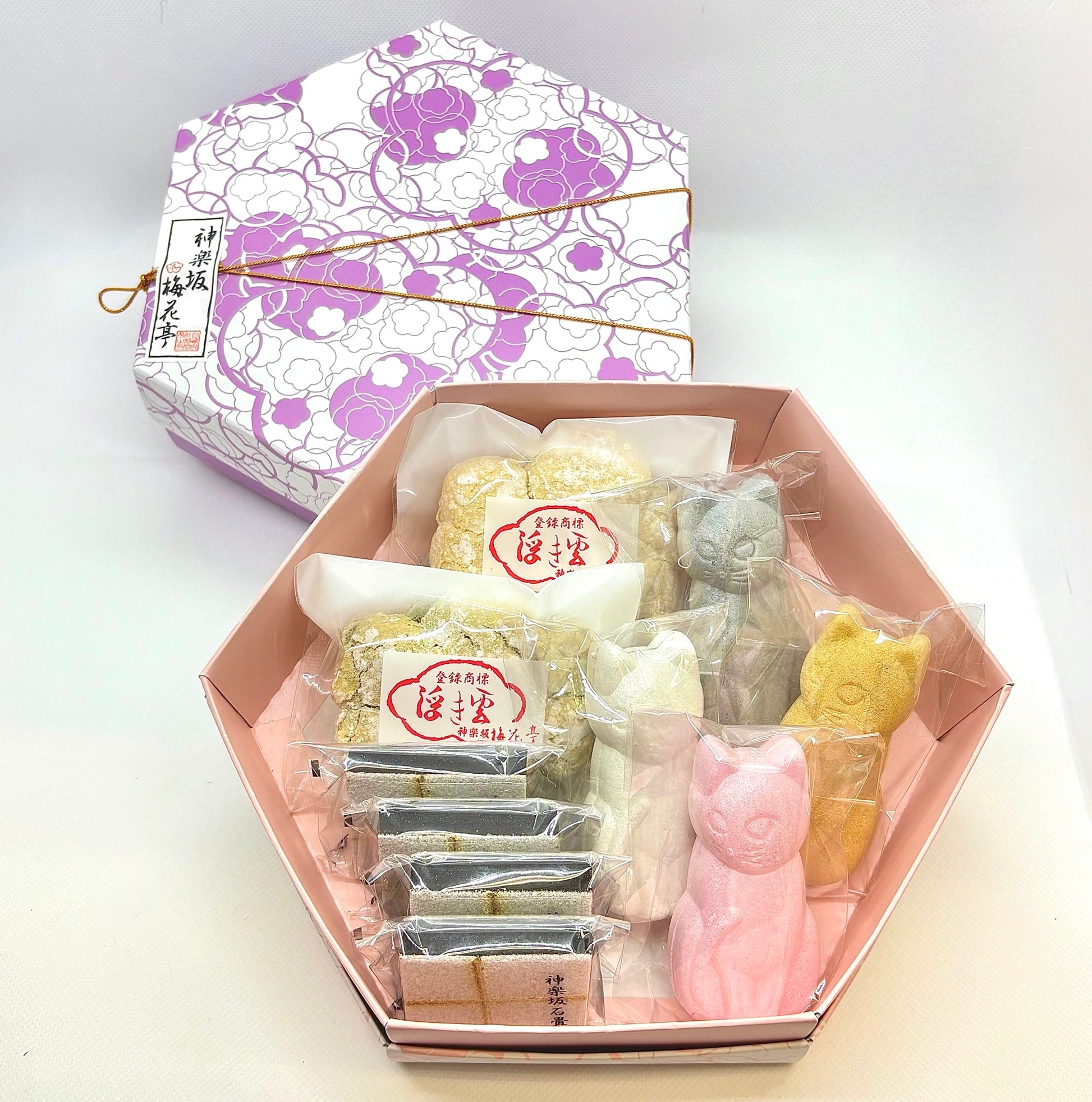 六角形人気セット（大） | 神楽坂 梅花亭