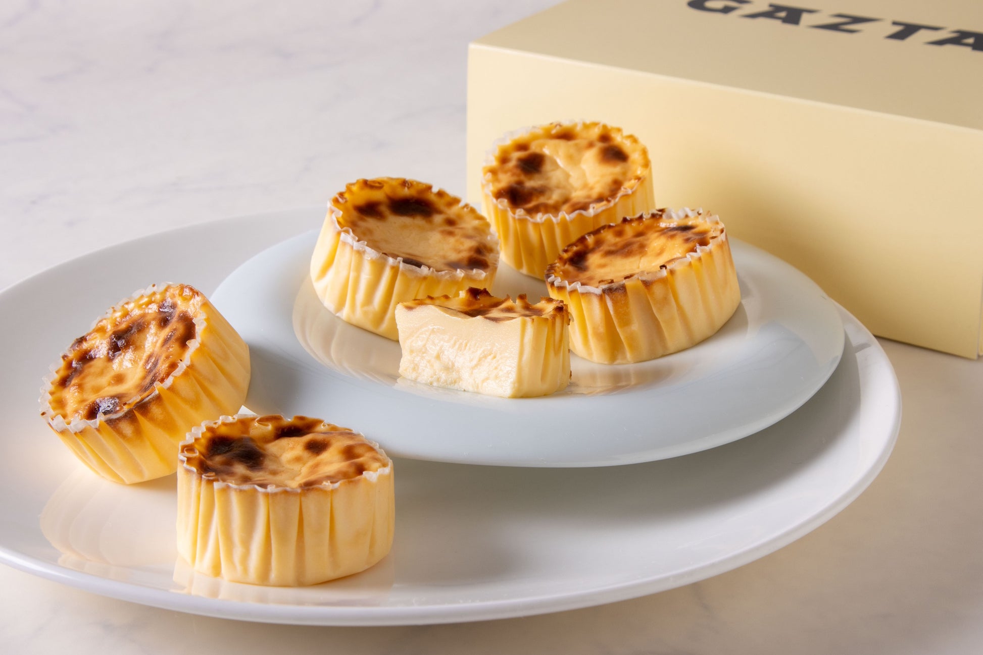 GAZTAのミニバスクチーズケーキ｜チキ ミニョン(5cm) 6個入り | GAZTA（ガスタ）