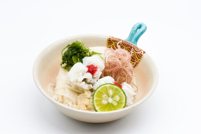 「鱧そうめんセット」（4人前）出汁・薬味付き/品番C2 | 古串屋