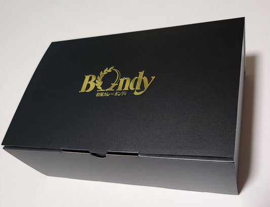 【ギフトBOX入り】ボンディ特製 黒毛和牛100%ハンバーグカレー中辛 3食セット | 欧風カレー ボンディ（Bondy）