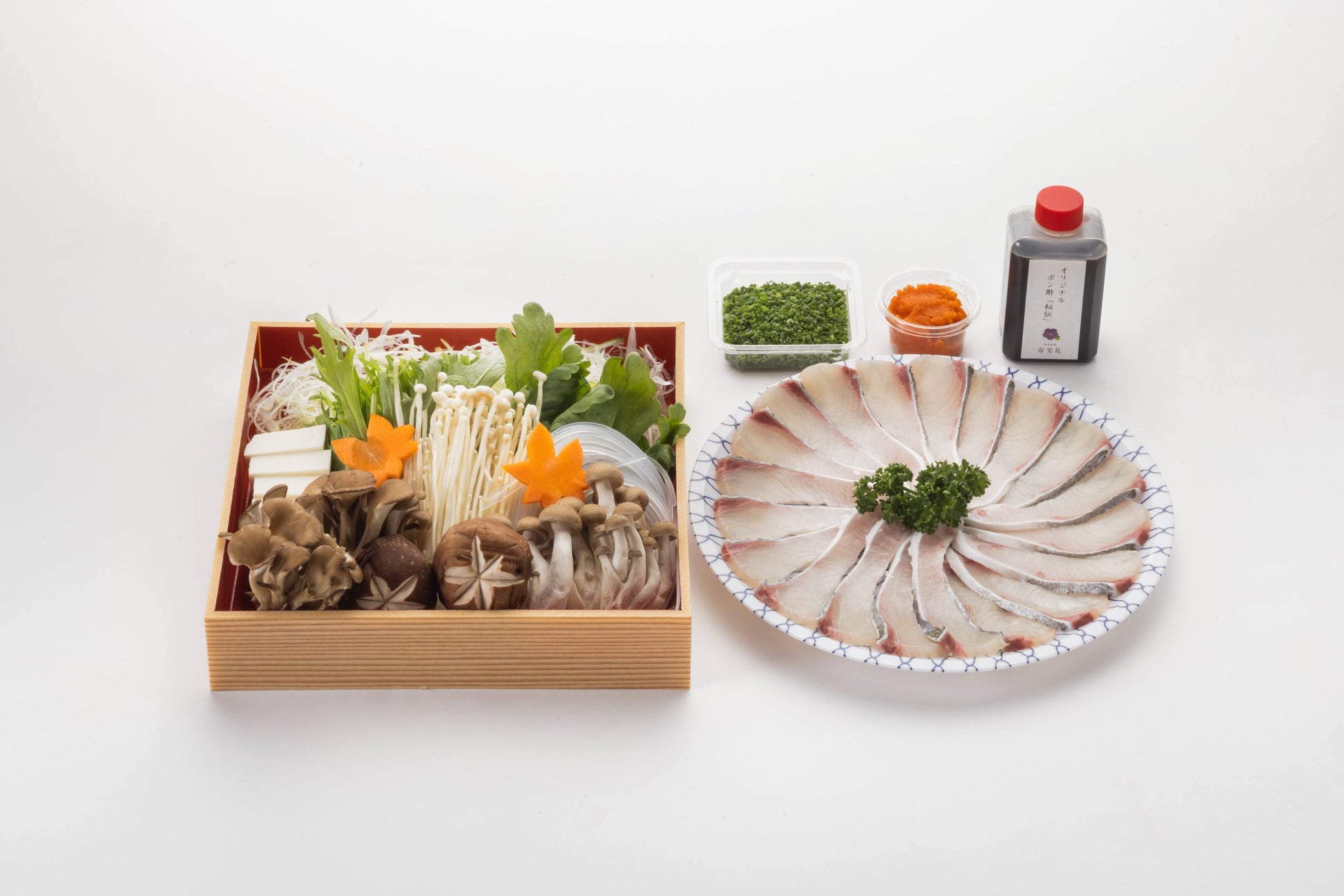 唐戸市場直送ぶりしゃぶ鍋セット（3～4人前） | 割烹旅館　寿美礼