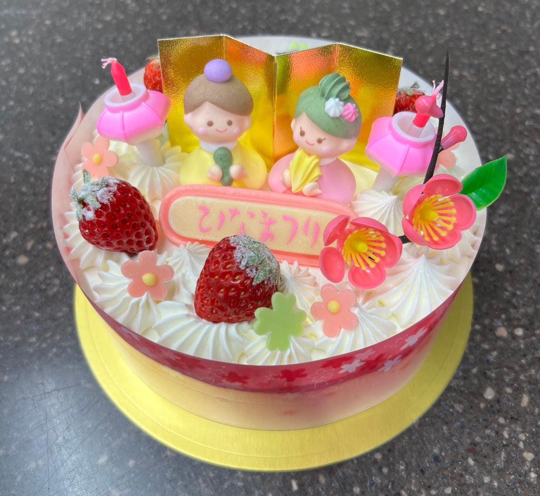 【店頭受取限定】ひなまつりショートケーキ（4号） | Shinfula（シンフラ）