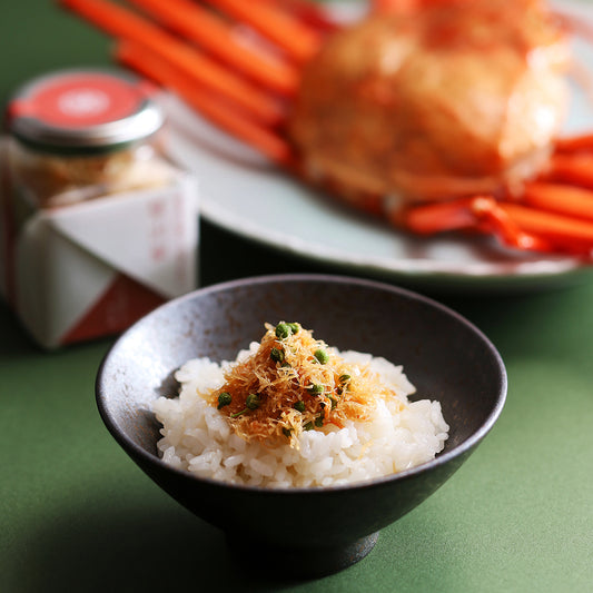 【冷蔵便】朝倉山椒と紅ずわい 蟹山椒 箱詰(200g) | さんぽう西村屋 本店