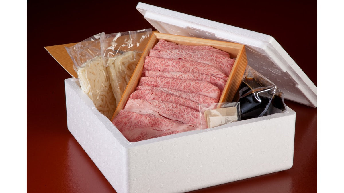【送料込み】博多和牛すきしゃぶセット（3~4人前） | 日本料理てら岡