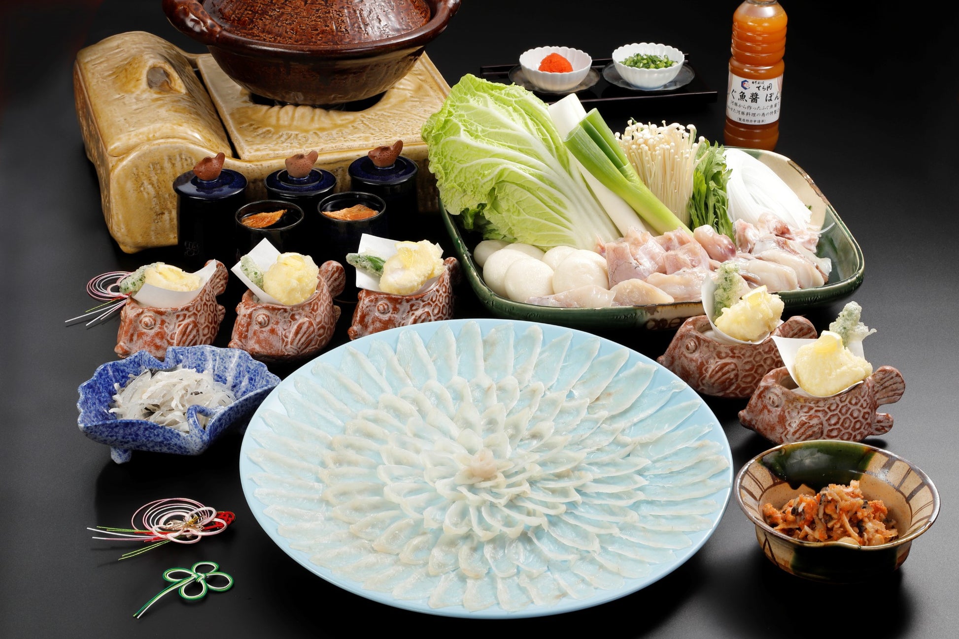 【送料込み】天然虎ふぐ極コース (白子付き)/7人前 | 日本料理てら岡