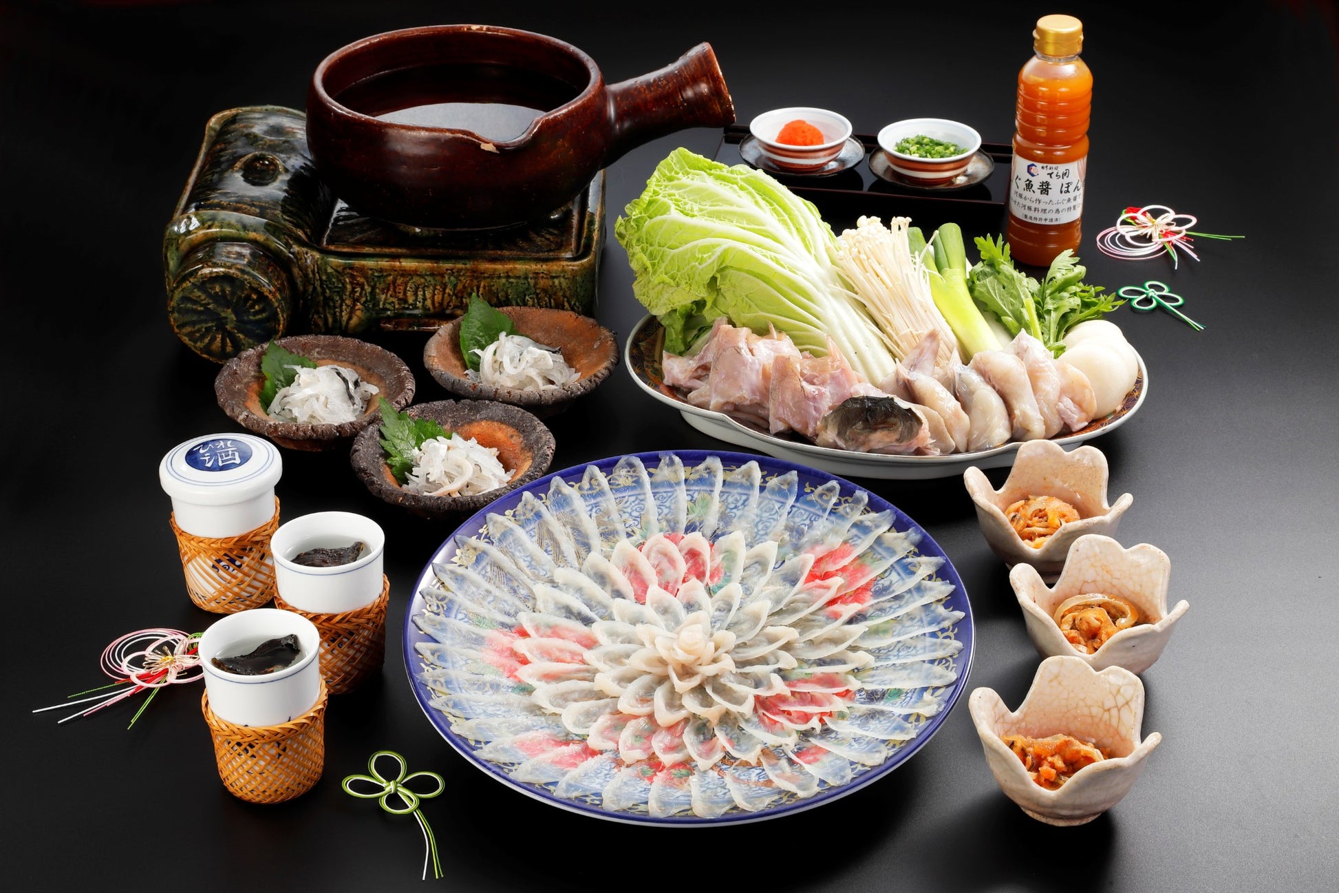 【送料込み】虎ふぐづくしコース/3~4人前 | 日本料理てら岡