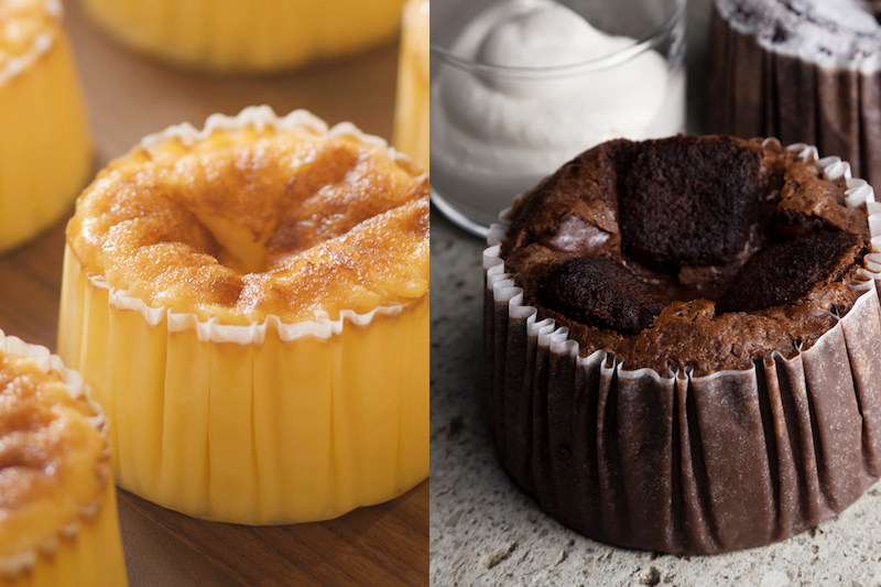 【ブームの火付け役】GAZTAのバスクチーズケーキとチョコレートバスクチーズケーキ 2種4個セット | GAZTA（ガスタ）
